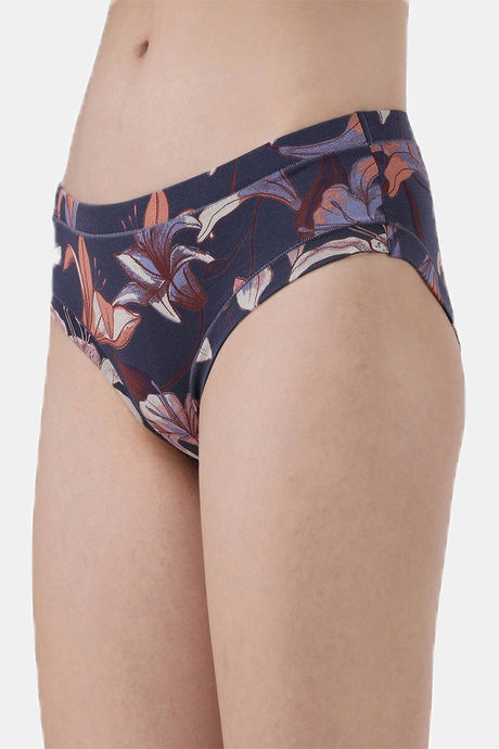 Soie Medium Rise Full Coverage Bikini Panty (Pack of 2) - Multicolor — image 3
